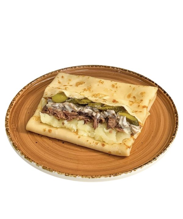 Блин бефстроганов
