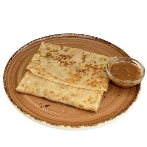 Блин с варёной сгущёнкой