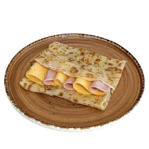 Блин ветчина и сыр