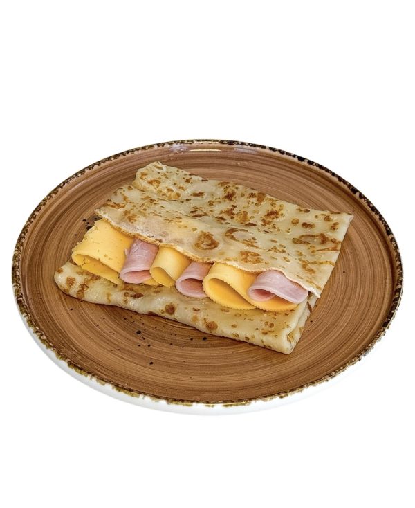 Блин ветчина и сыр