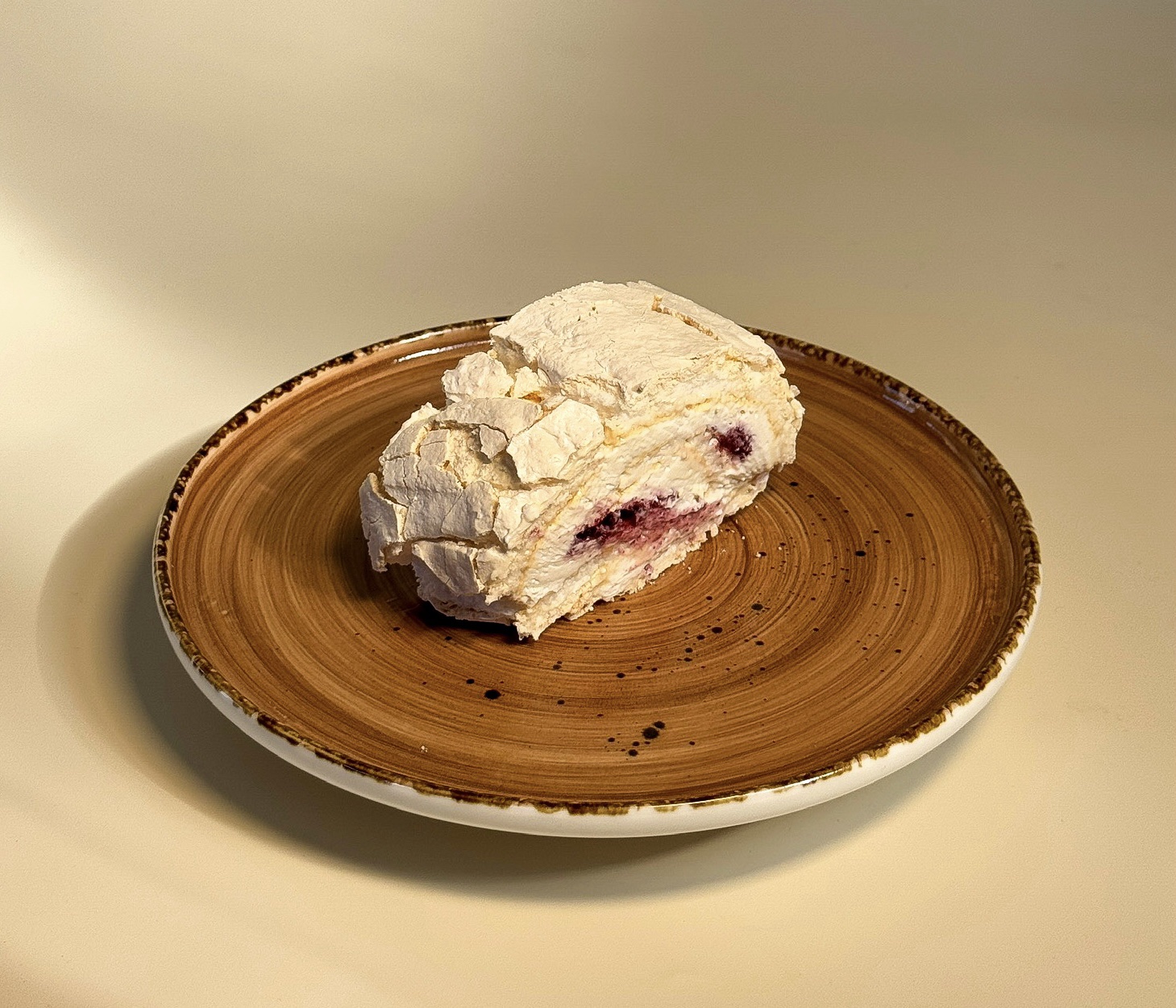 Меренговый рулет